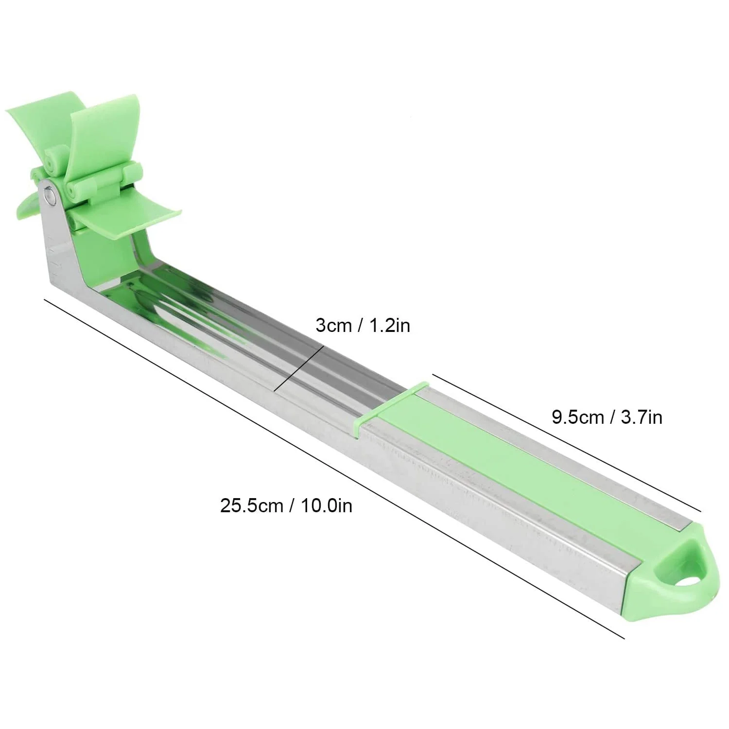 Stainless Steel Washable Watermelon Cutter – Windmill Slicer & Peeler - Image 10