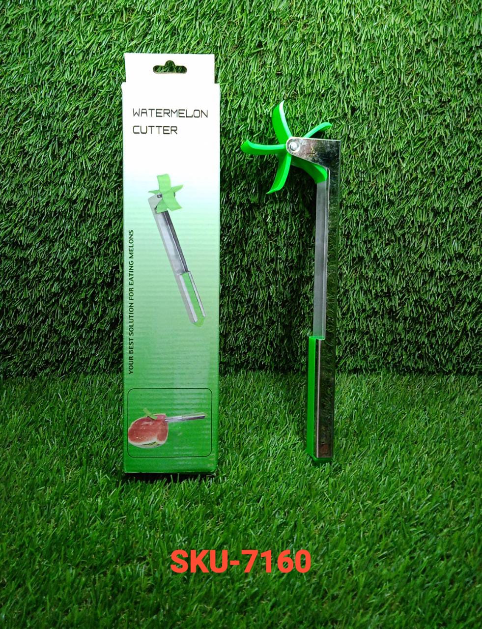 Stainless Steel Washable Watermelon Cutter – Windmill Slicer & Peeler - Image 12