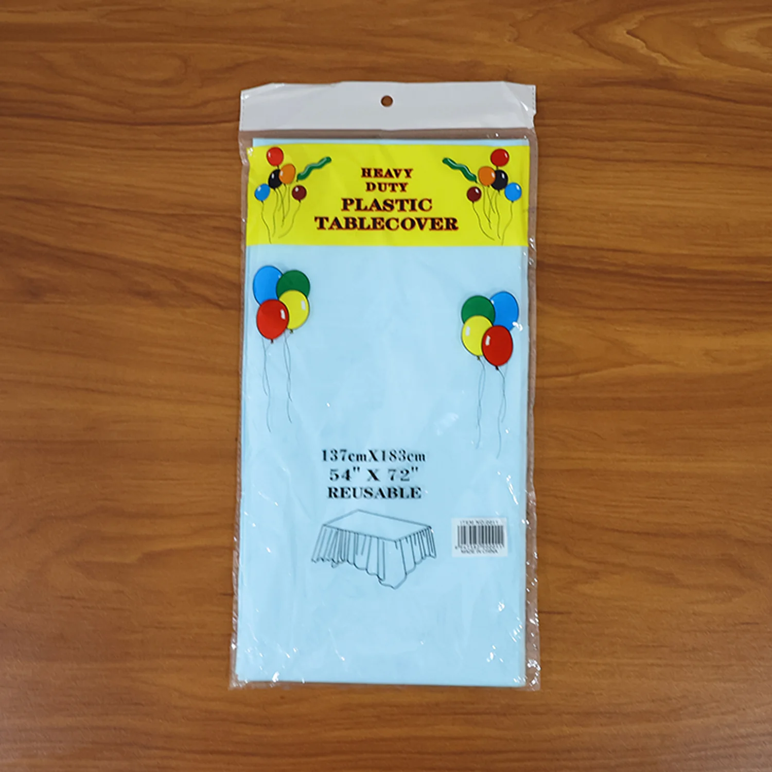 Waterproof Disposable Plastic Table Cover 137 × 183 cm - Image 11