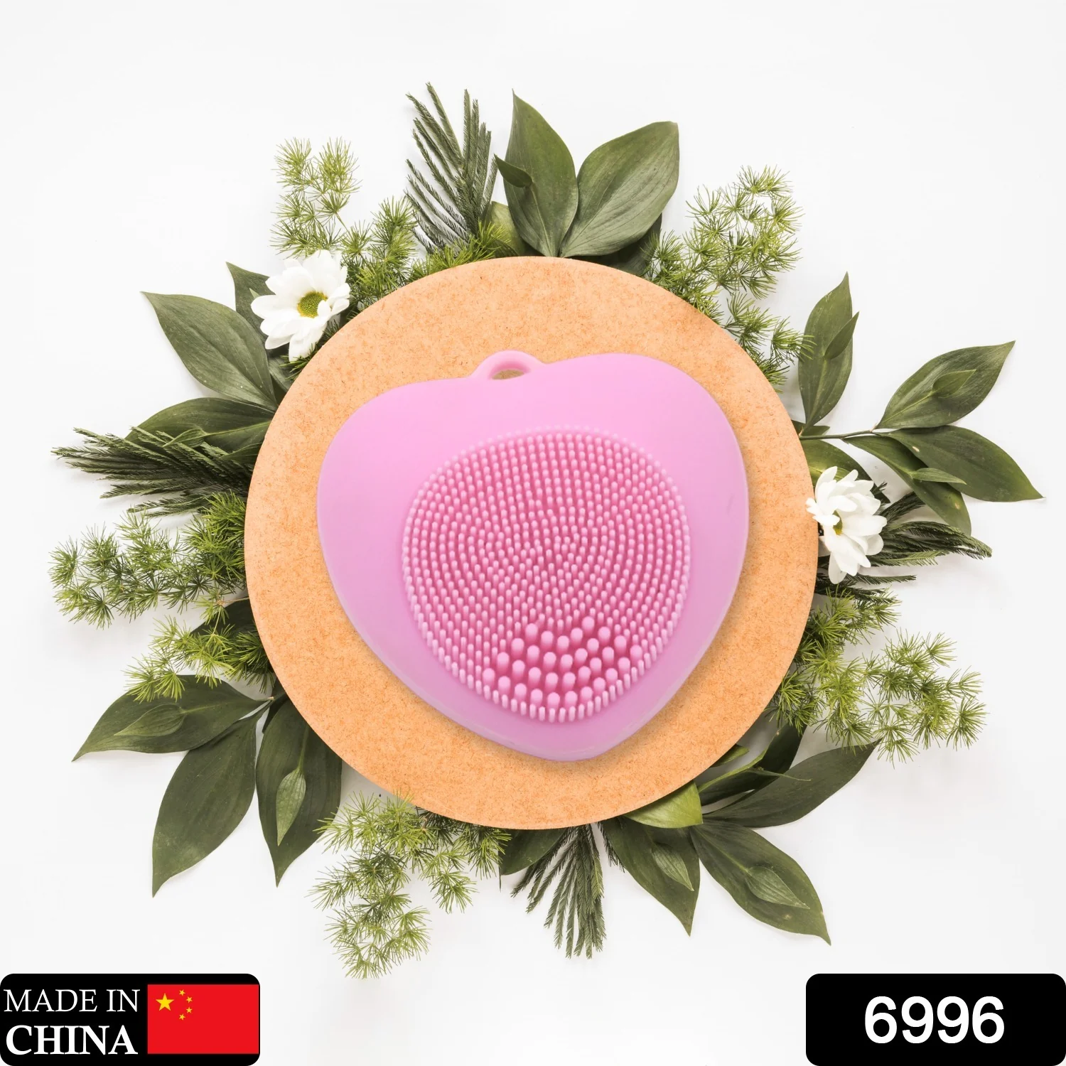 Heart-Shaped Silicone Face Wash Brush – Facial Cleansing Scrubber for Women - Image 7