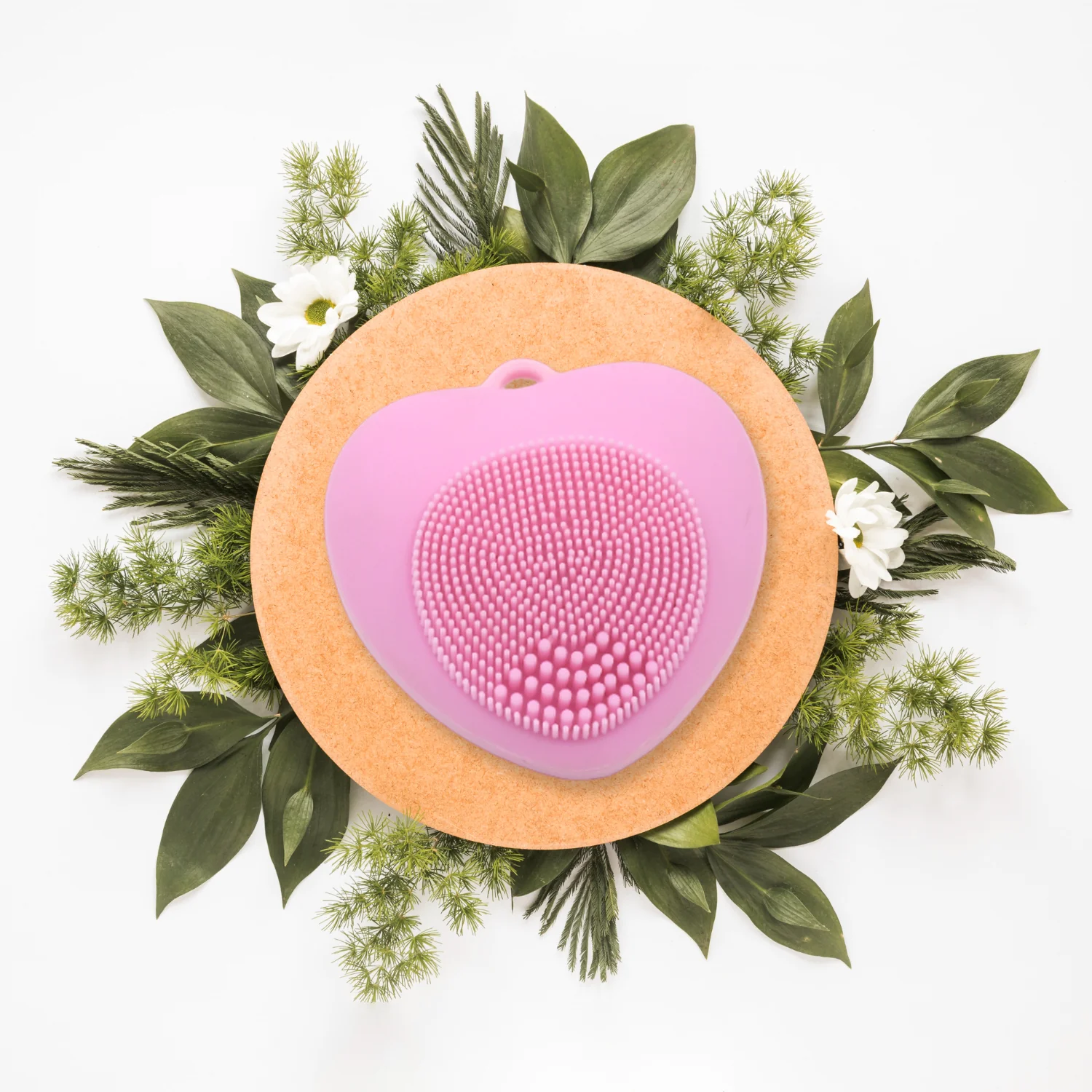 Heart-Shaped Silicone Face Wash Brush – Facial Cleansing Scrubber for Women - Image 8