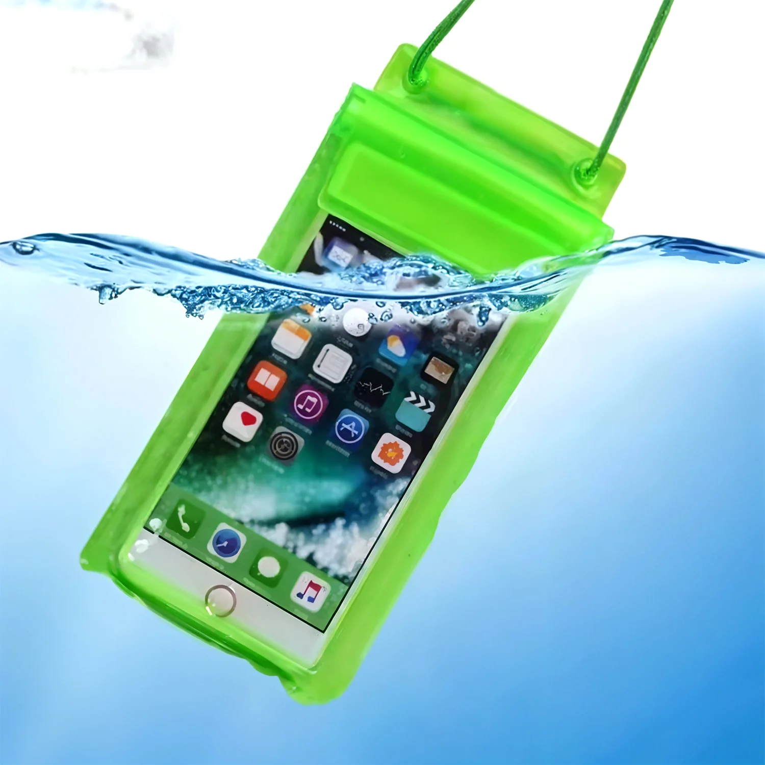 Waterproof Mobile Pouch (6.2 inch , Random Colour) - Image 4