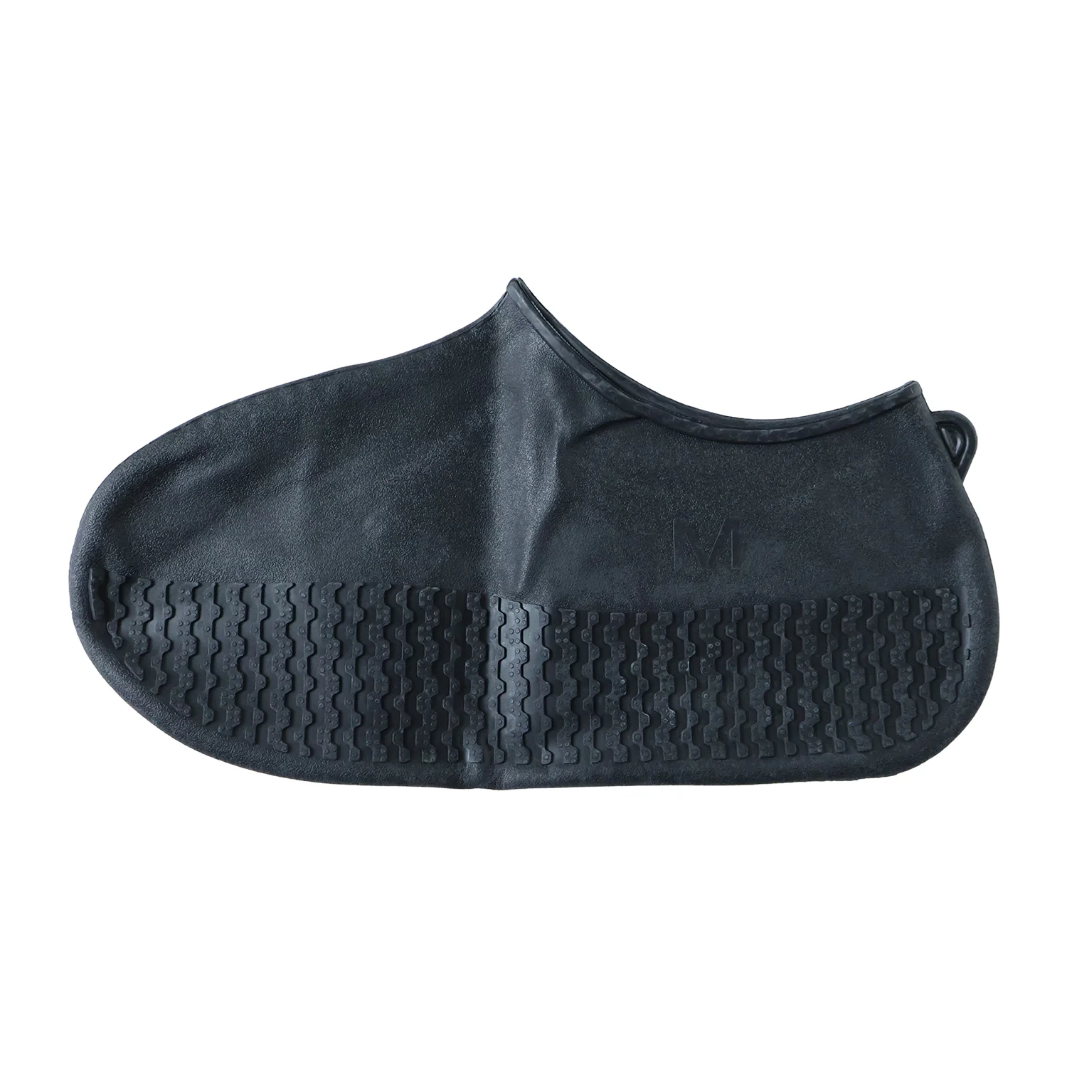 Waterproof Silicone Shoe Cover Black Color (1 Pair, Medium Size) - Image 4