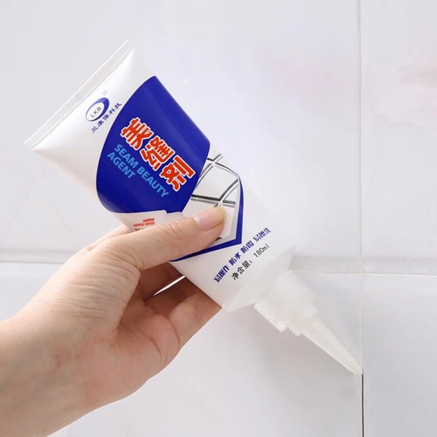 Waterproof Tile Gap Filler for Grout & Crack Repair for Home & Bathroom (180 ML) - Image 6
