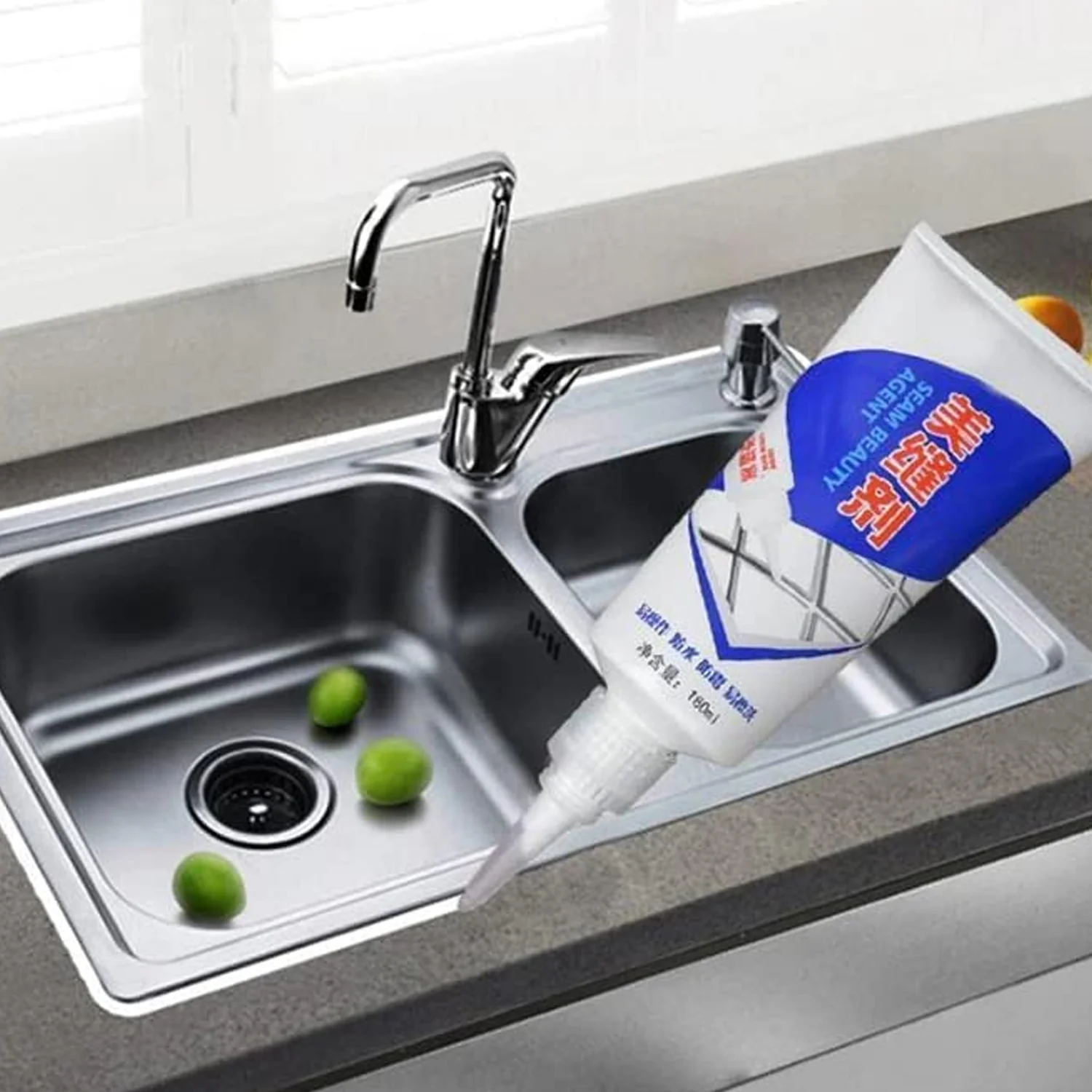 Waterproof Tile Gap Filler for Grout & Crack Repair for Home & Bathroom (180 ML) - Image 7