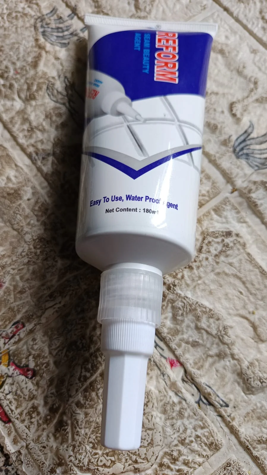 Waterproof Tile Gap Filler for Grout & Crack Repair for Home & Bathroom (180 ML) - Image 9