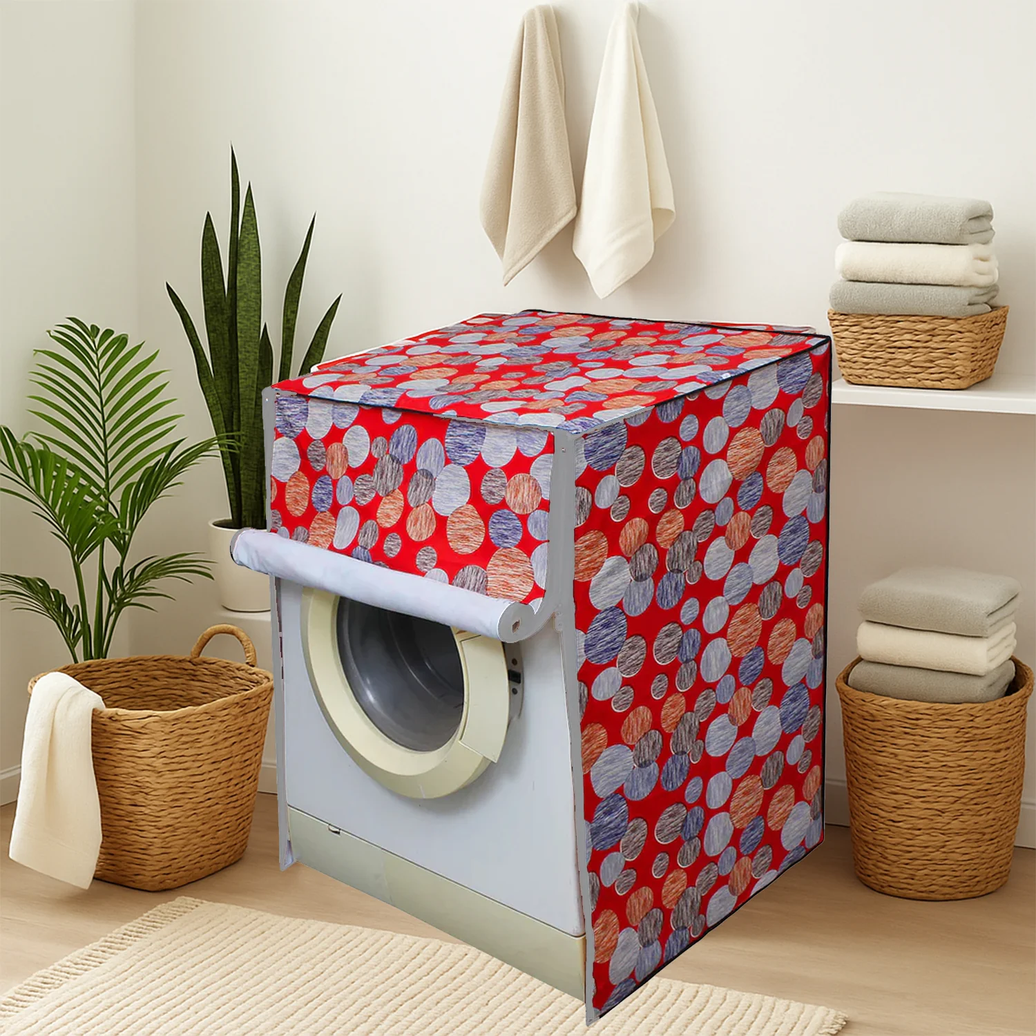 Waterproof Washing Machine Cover for Front Load Machines 82x60 cm (1 Pc) - Image 3