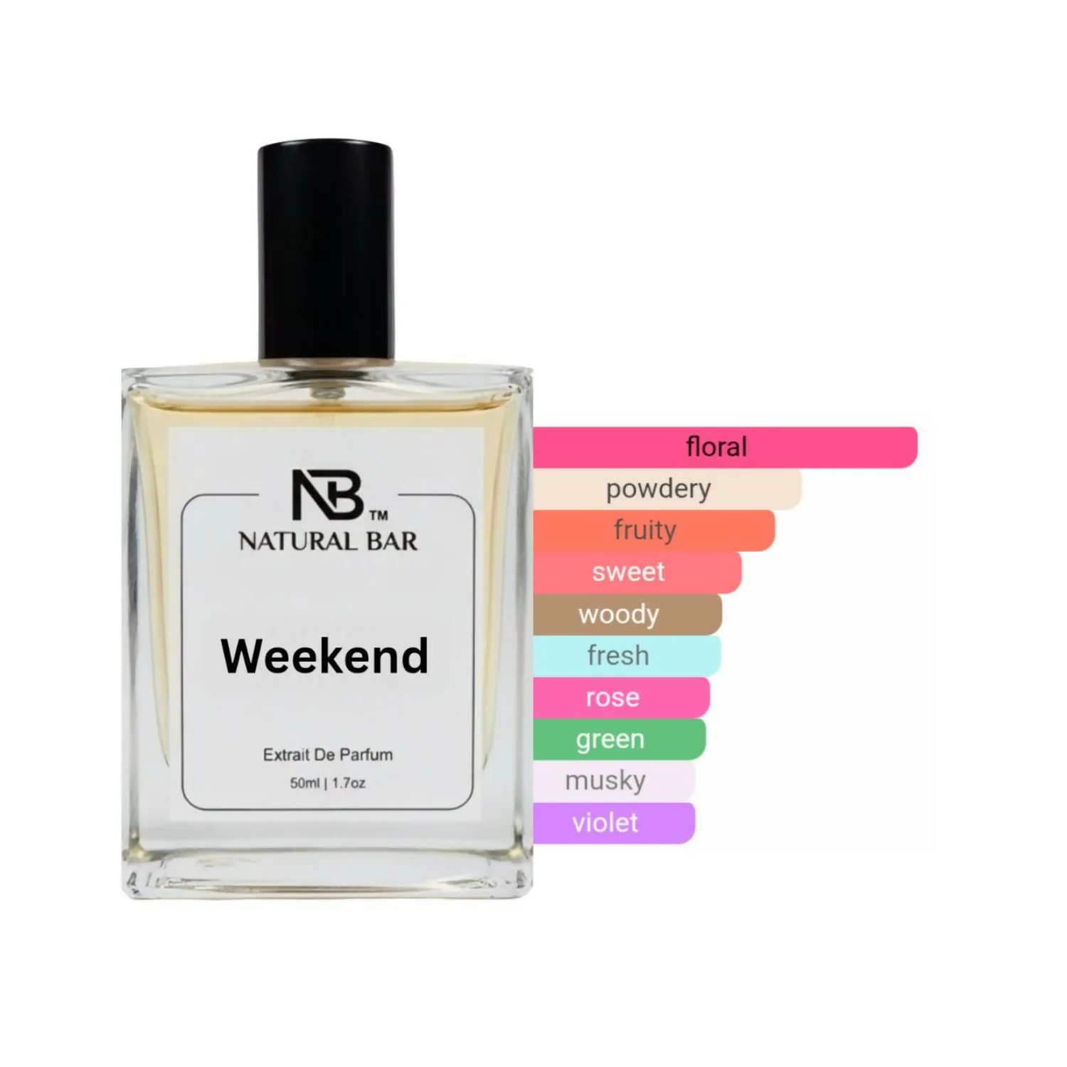 Weekend Eau de Parfum for Men and Women | Floral Powdery Sweet notes| | Long- Lasting Luxury Perfume | Ideal Gift for Wife & Girlfriend |50 ml - Image 6