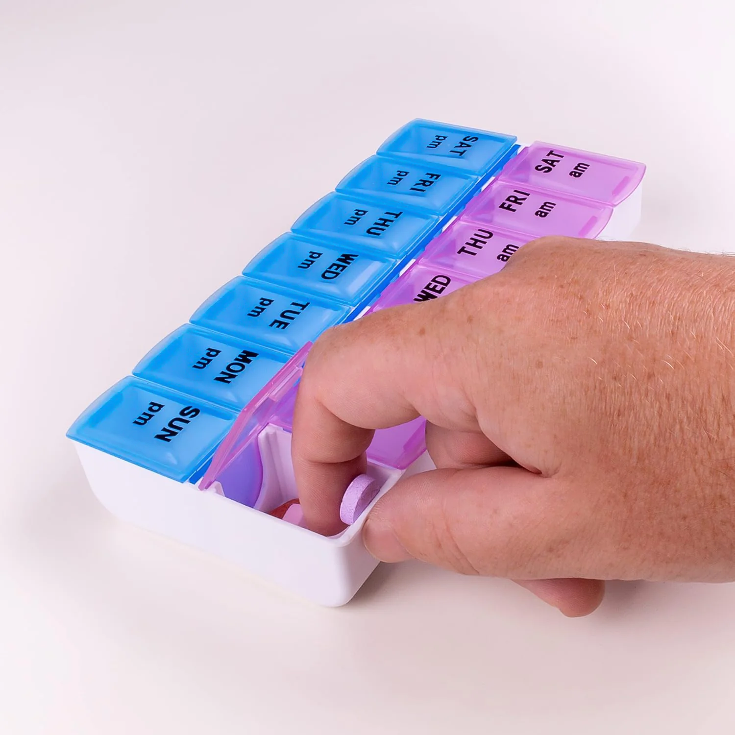 Weekly Medicine Pill Organizer - (1 Pc) - Image 6