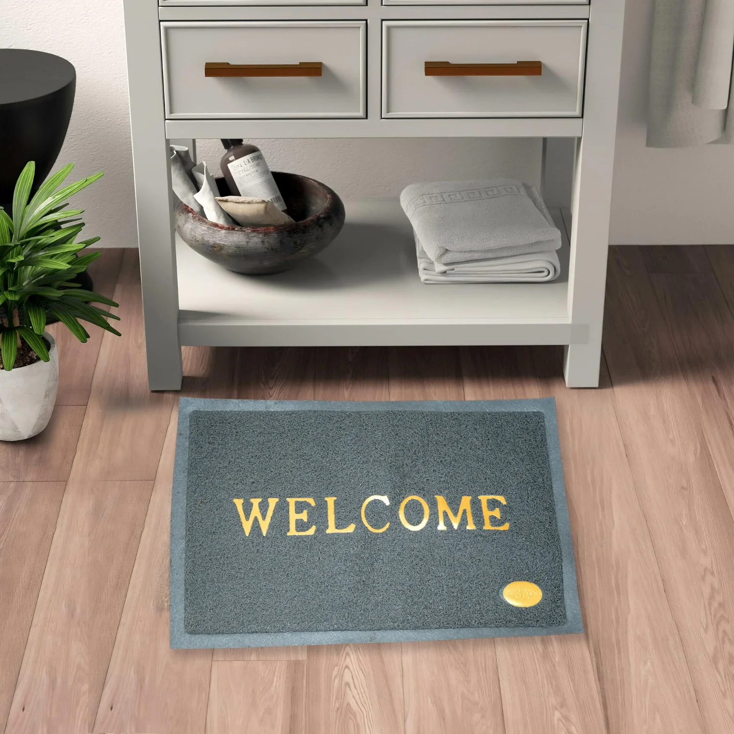 Welcome Door Mat for Home Entrance Outdoor Mat   For Bedroom, Living Room (23x15 Inch) - Image 5