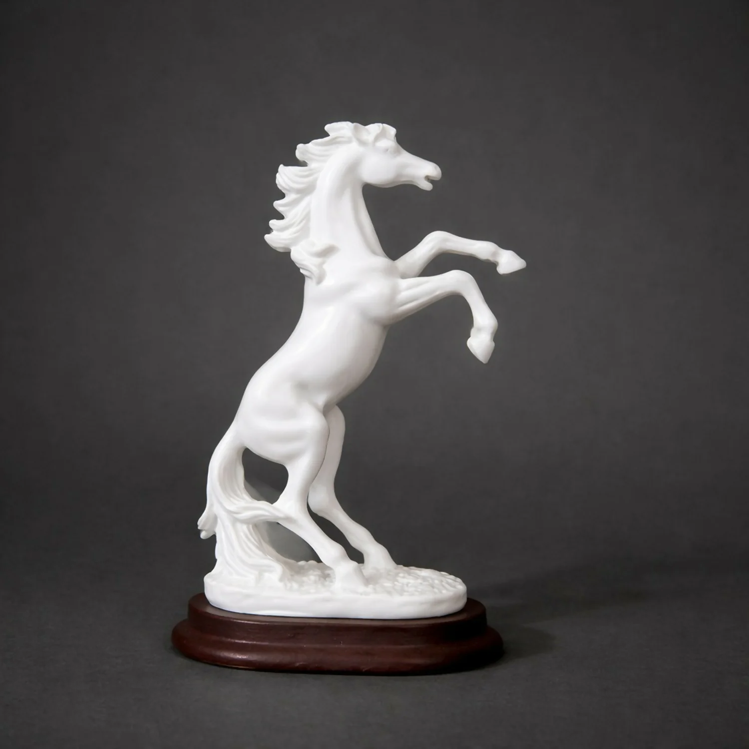 White Horse poly-resin Showpiece Statue for Home & Office Décor - Image 4
