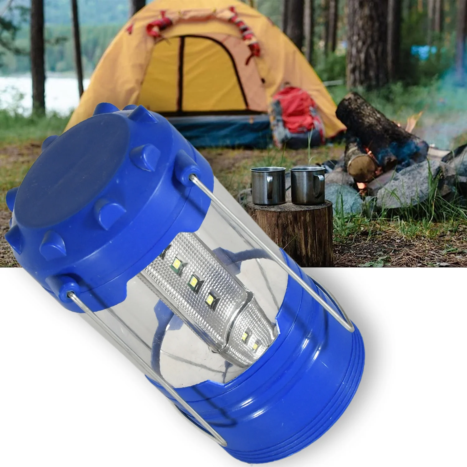 Portable Waterproof Camping Lantern for Hiking & Fishing (Battery Not Included) - Image 11