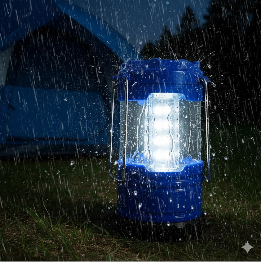 Portable Waterproof Camping Lantern for Hiking & Fishing (Battery Not Included) - Image 6