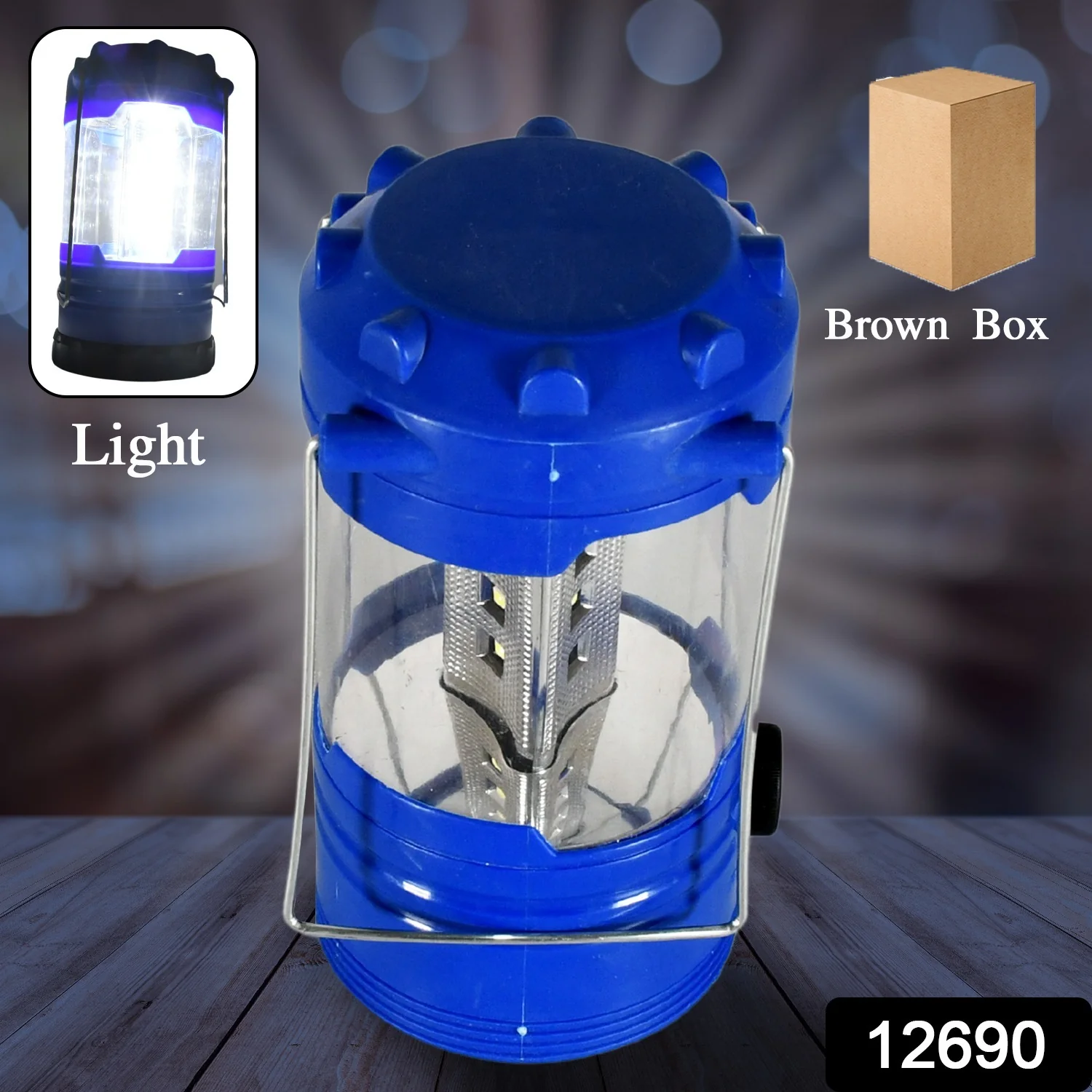 Portable Waterproof Camping Lantern for Hiking & Fishing (Battery Not Included) - Image 8