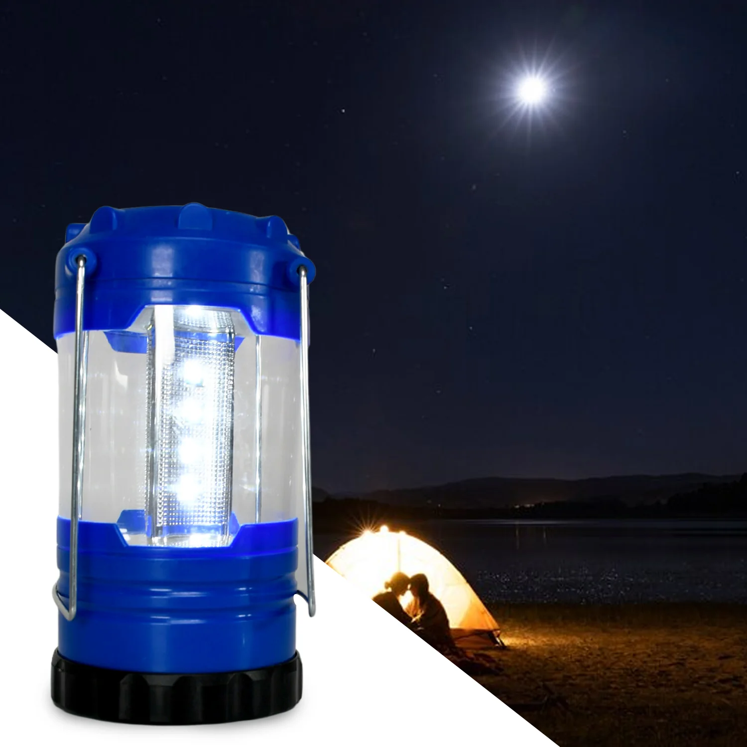 Portable Waterproof Camping Lantern for Hiking & Fishing (Battery Not Included) - Image 9