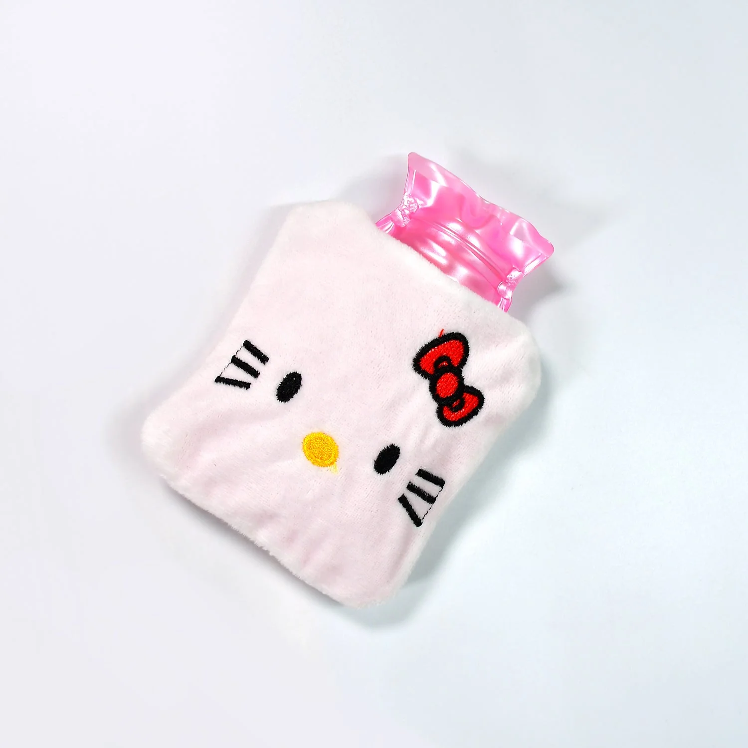 White Small Hot Water Bag – Pain Relief for Neck, Shoulder, Hands, Feet & Cramps - Image 4