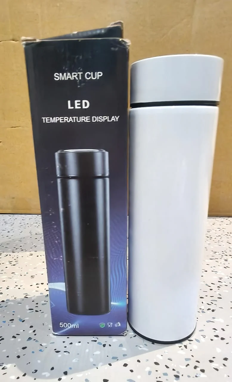 White Vacuum Insulated Water Bottle (1 Pc / 500ML) - Image 7