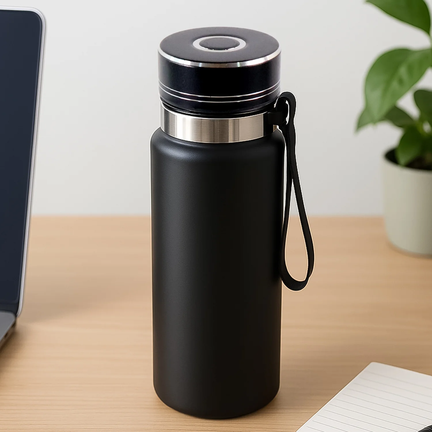 Customize Double Stainless Steel Wall Flask Vacuum Insulated Water Bottle (800 ML) - Image 4