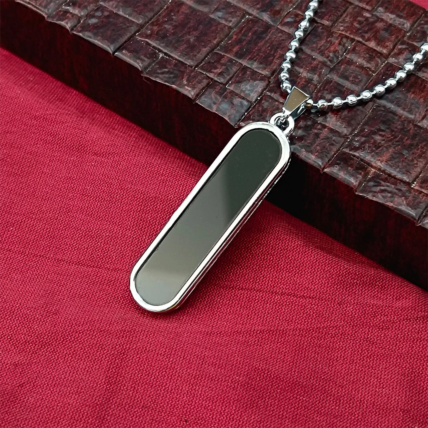 Customize Minimalist Bar Pendant Necklace with Chain (1 Pc) - Image 6