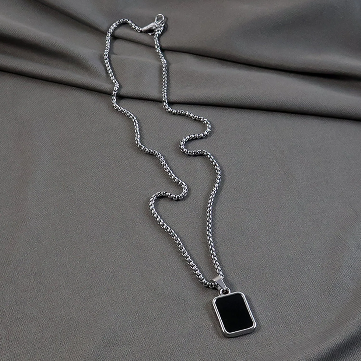 Customize / Personalized Premium Stainless-Steel Men’s Fashion Pendant Chain (1 Pc) - Image 3