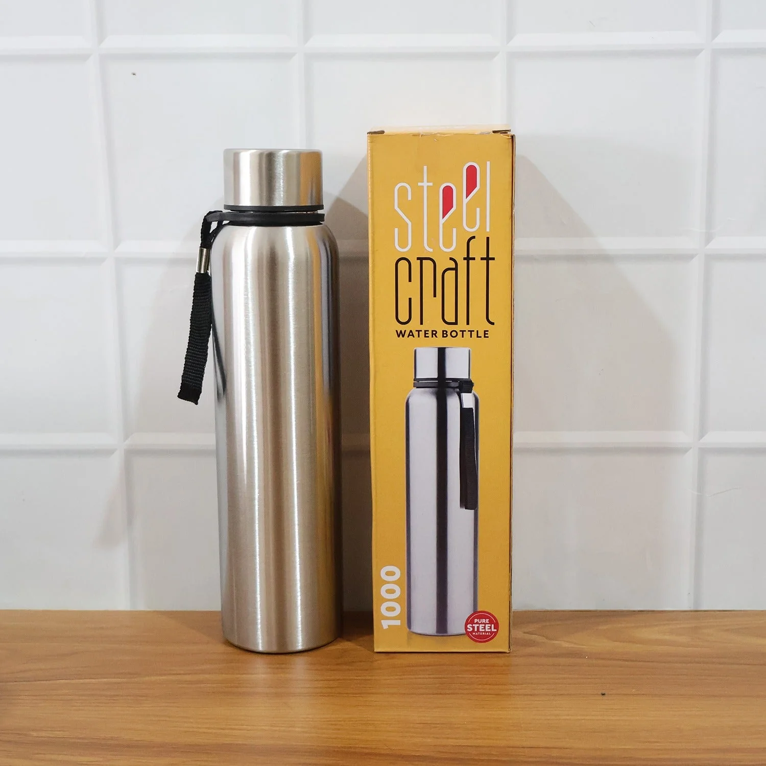 Customize Stainless Steel Drink Water Bottle (1000 ML) - Image 8
