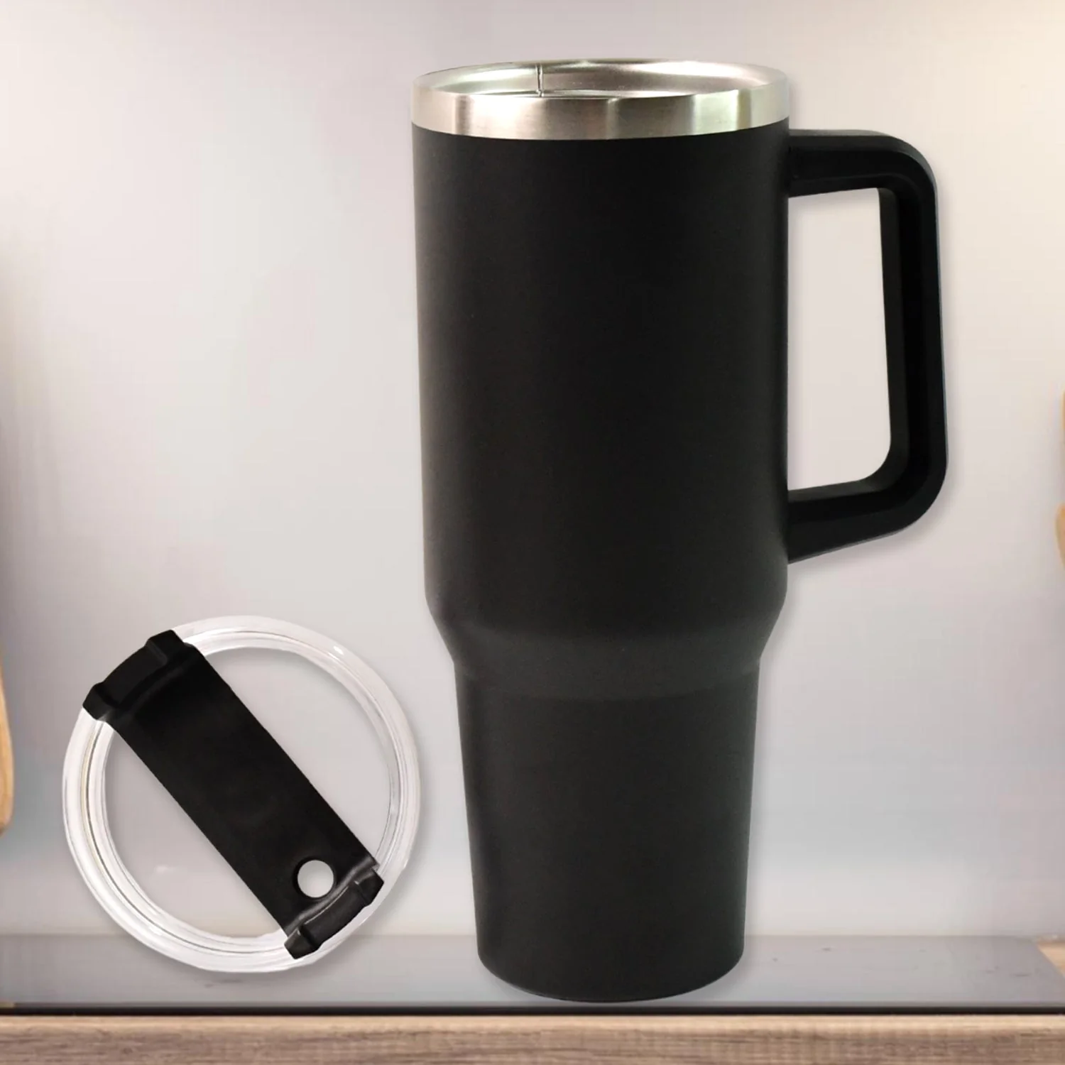 Customize / personalized Extra Large Insulated Travel Mug, Tumbler (1200ML - 1 Pc) - Image 3