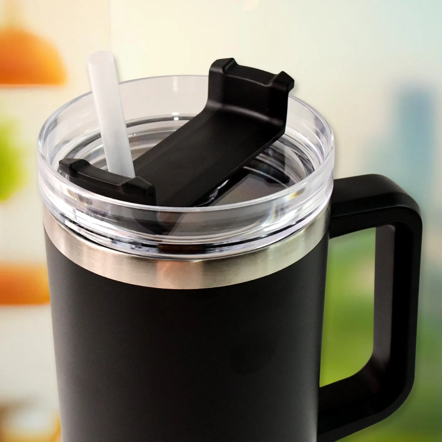 Customize / personalized Extra Large Insulated Travel Mug, Tumbler (1200ML - 1 Pc) - Image 4