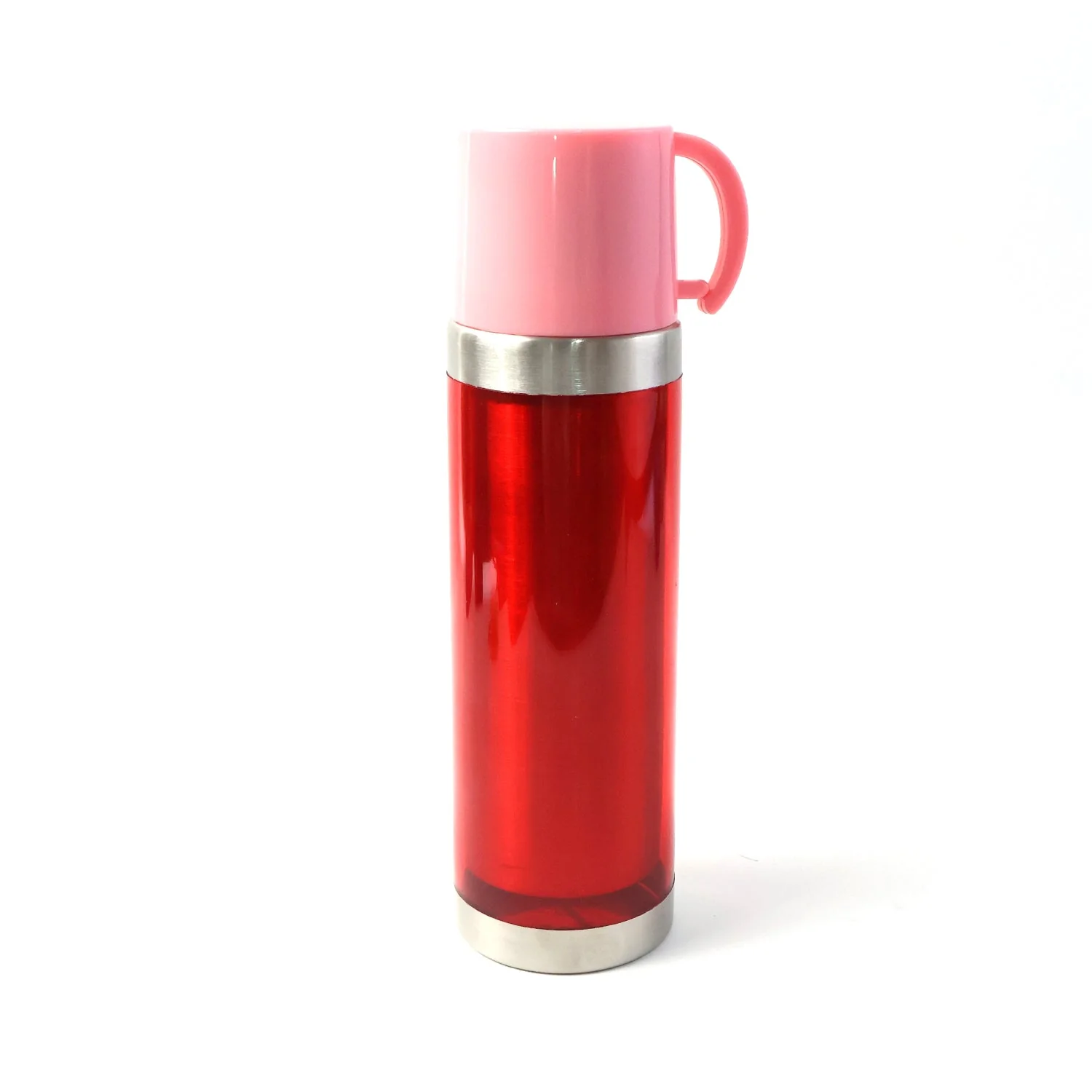 Customize Insulated Travel Mug Bottle with Handle Lid (500 ML) - Image 5