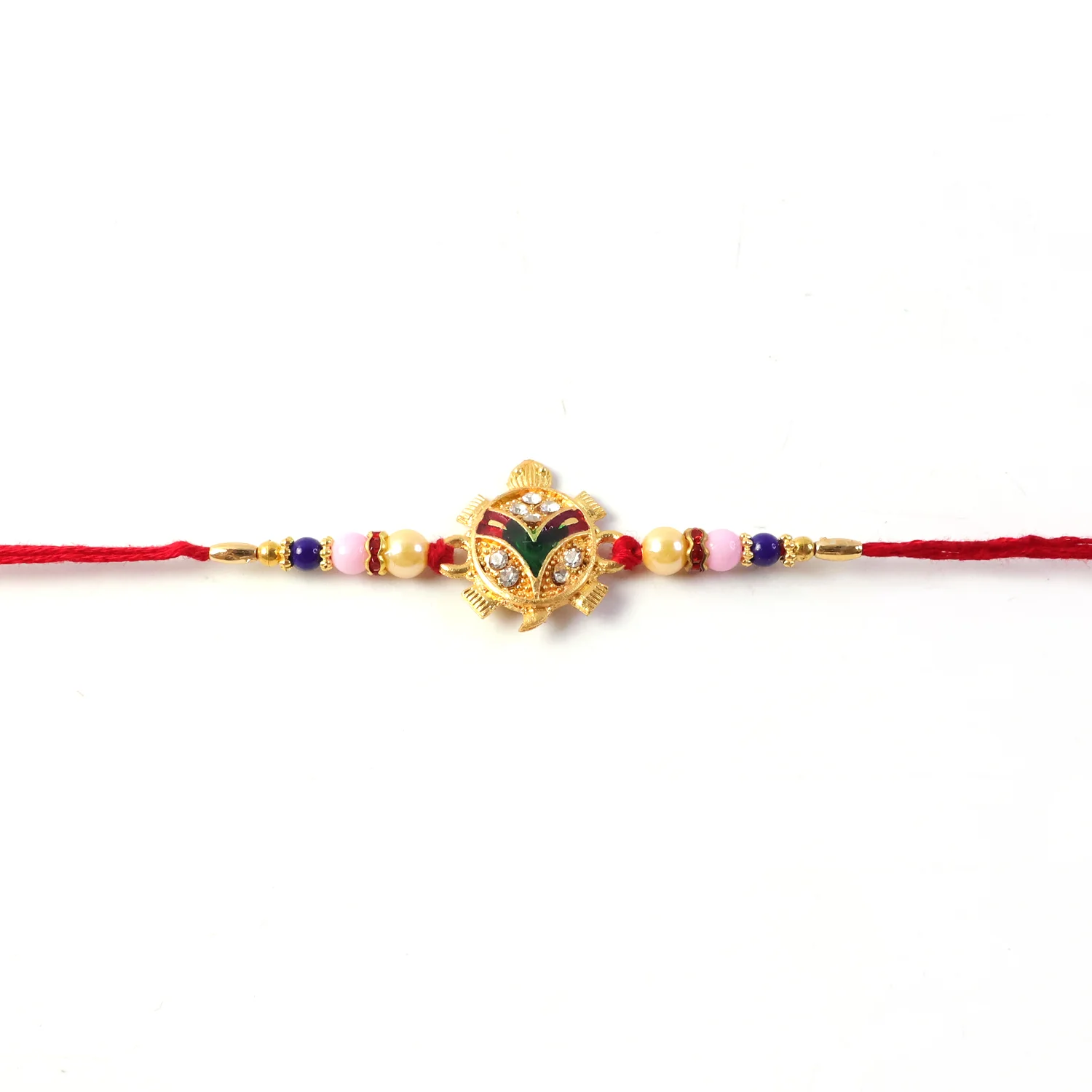 Traditional Tortoise Charm Rakhi - Image 6
