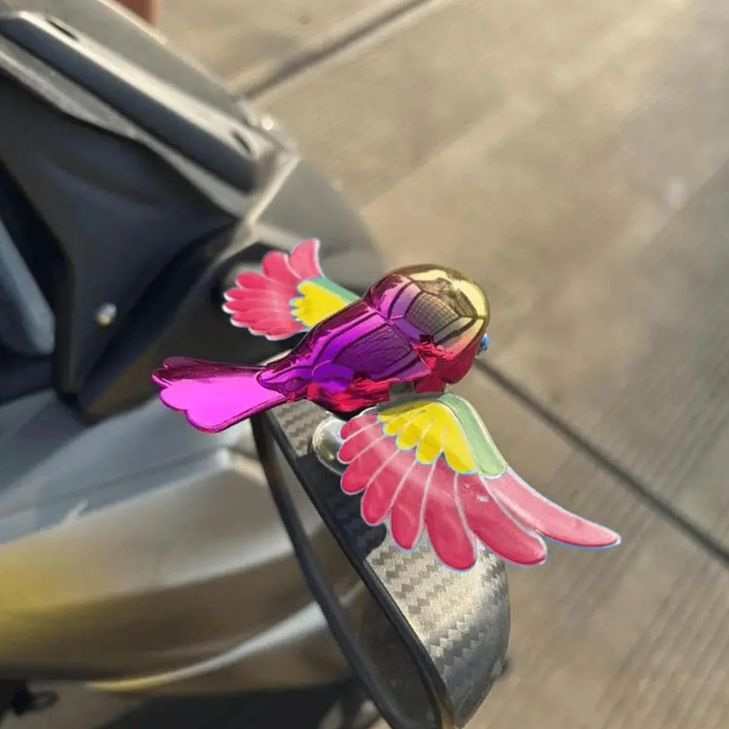 Wind Flying Bird Dashboard Decoration (1 Pc) - Image 4