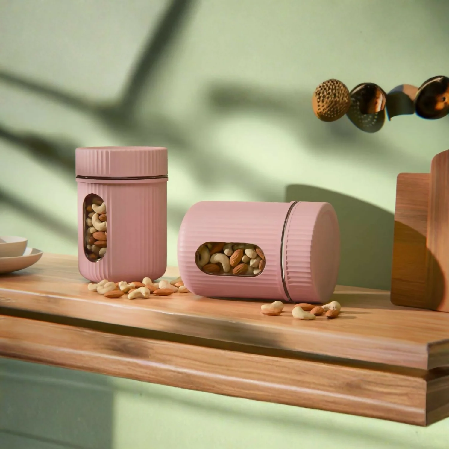 Window Storage Container Kitchen Airtight Food Storage Box 650ML (Set of 2) - Image 4