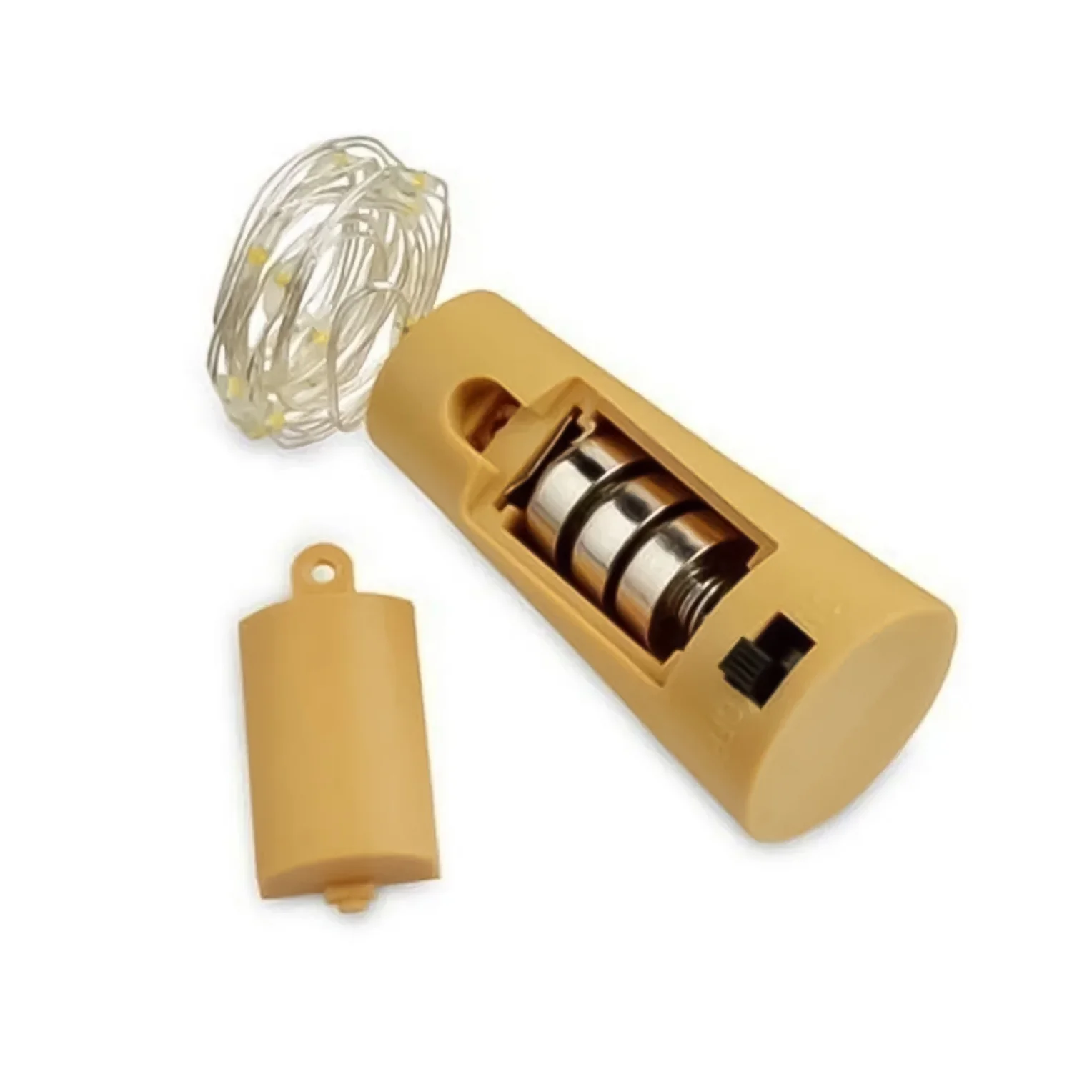 Wine Bottle Cork LED String Light, 2M Cable Multicolor, Battery Operated (1 Pc) - Image 5