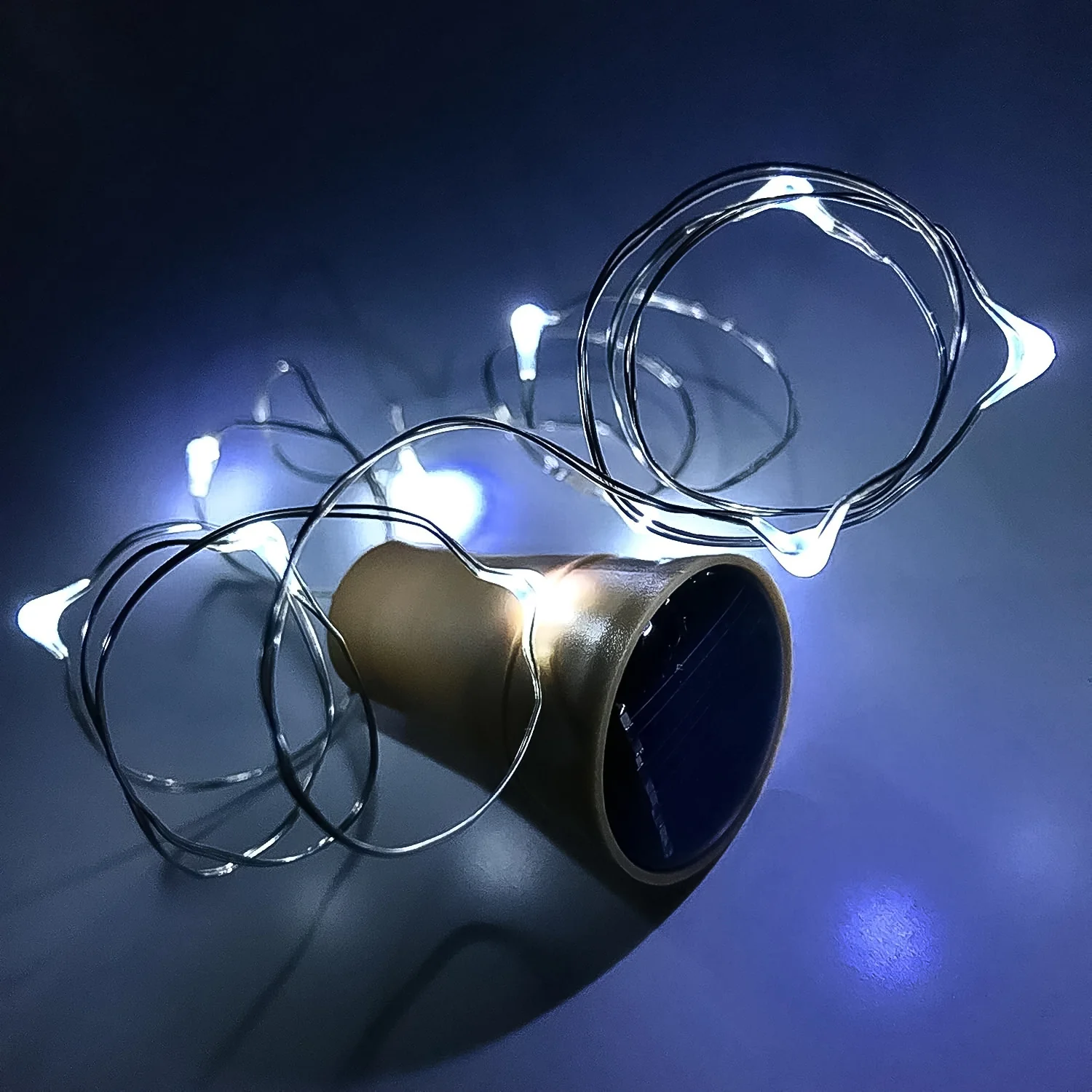 Wine Bottle Cork String Light | Multi LED / 2M Cable (White / 1 Pc) - Image 3