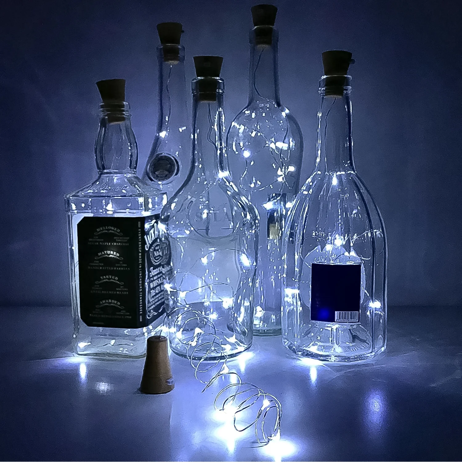 Wine Bottle Cork String Light | Multi LED / 2M Cable (White / 1 Pc) - Image 6