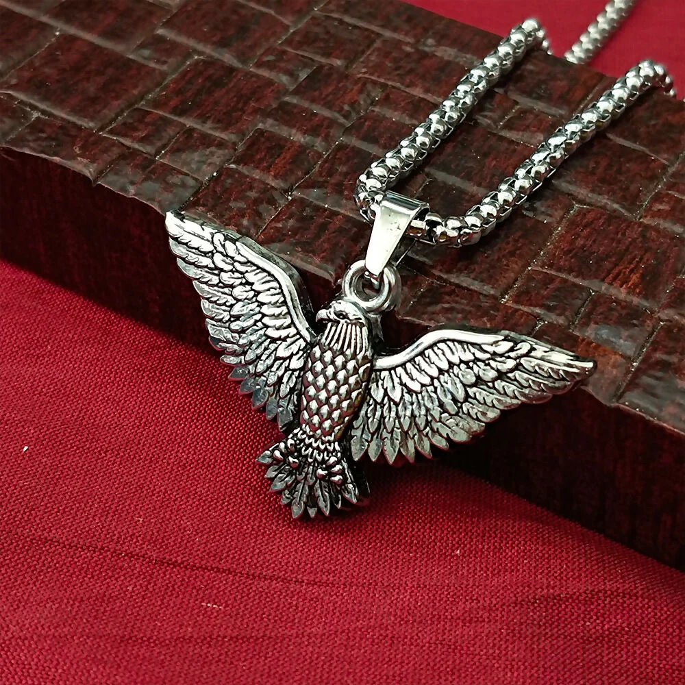 Winged Eagle Chain Pendant For Men and Women - Image 4