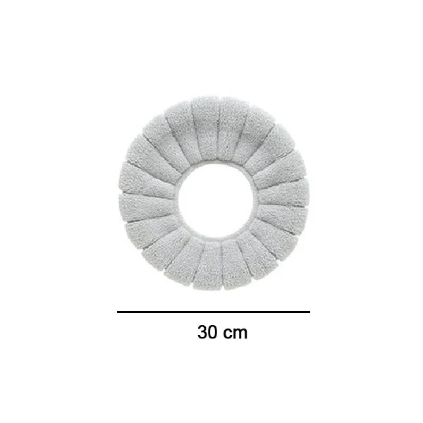 Winter Comfortable Soft Toilet Seat Mat Cover Cushion Plush - Image 7