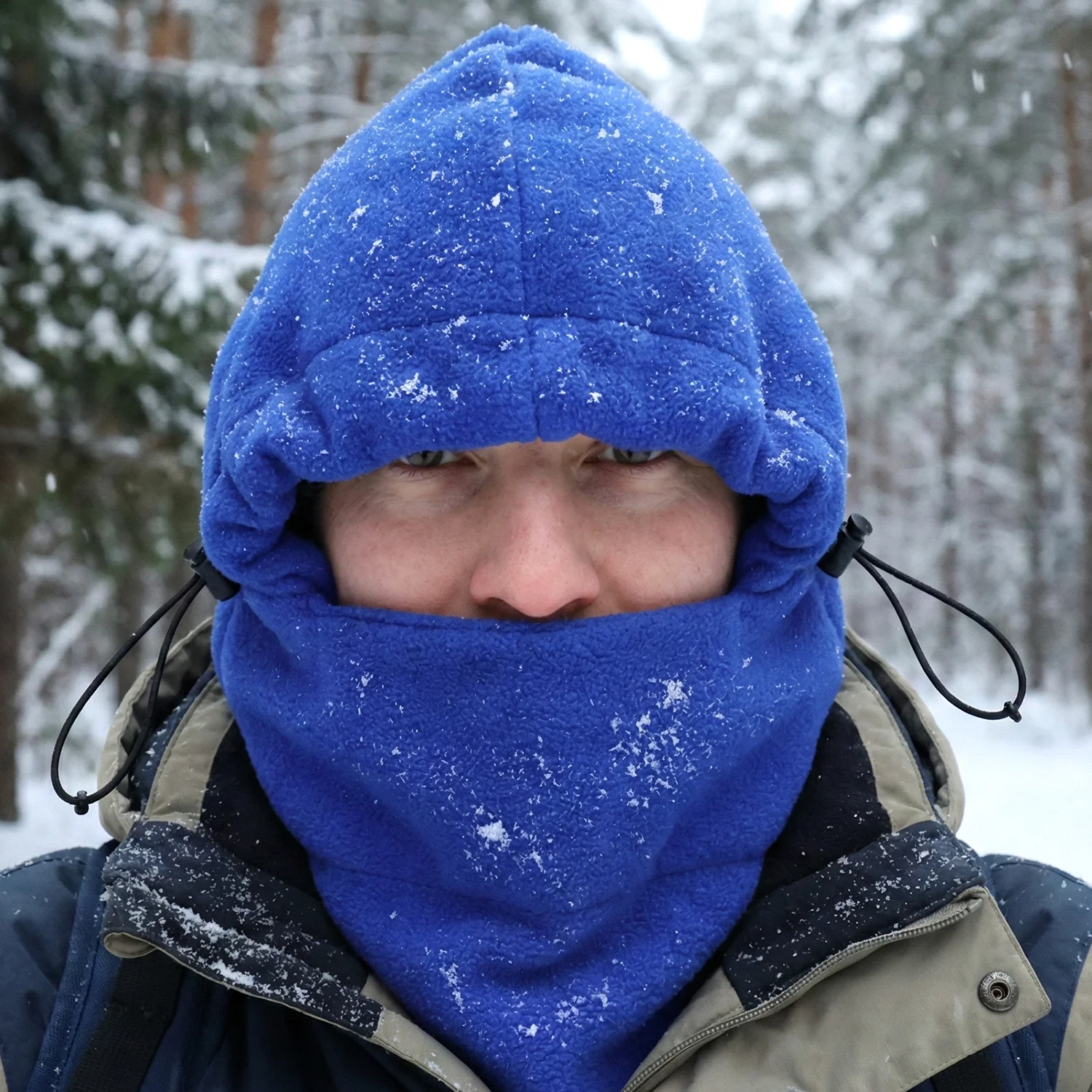 Winter Fleece Face Cover, Winter Cap (1 Pc) - Image 3