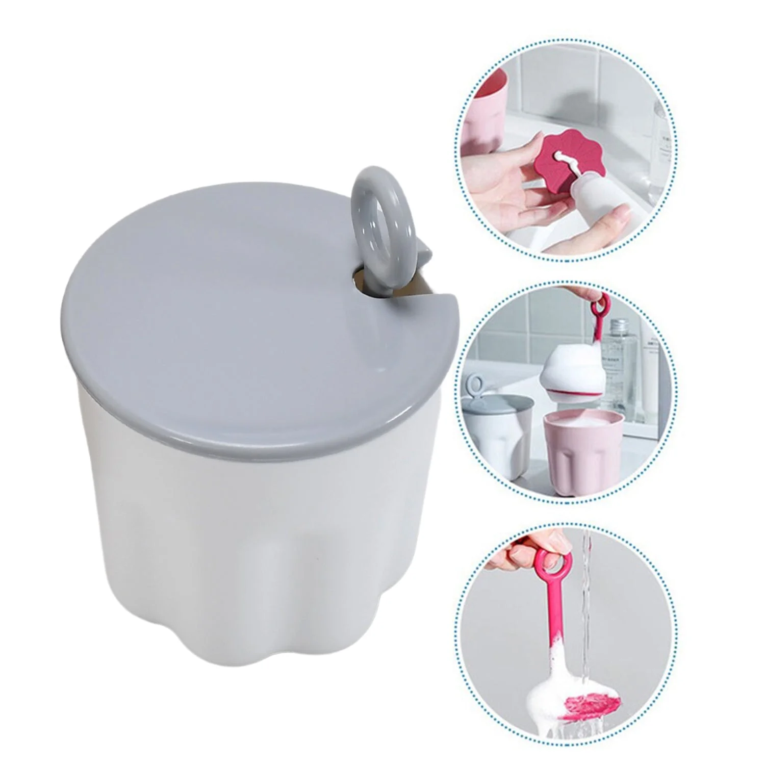 Winter Facial Cleanser Foaming Shaker – Bubble Washing Artifact for Daily Use - Image 3
