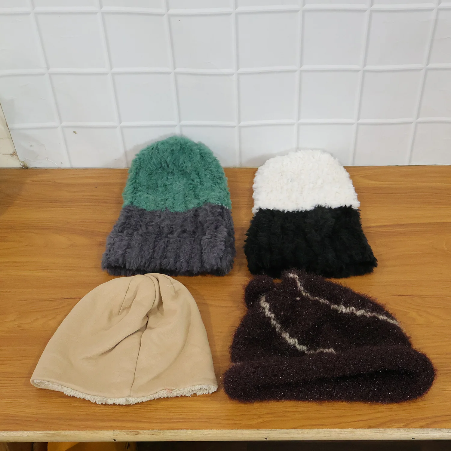 Winter Warm Woolen Beanie Cap for Men & Women (1 Pc, Mix Desin) - Image 8