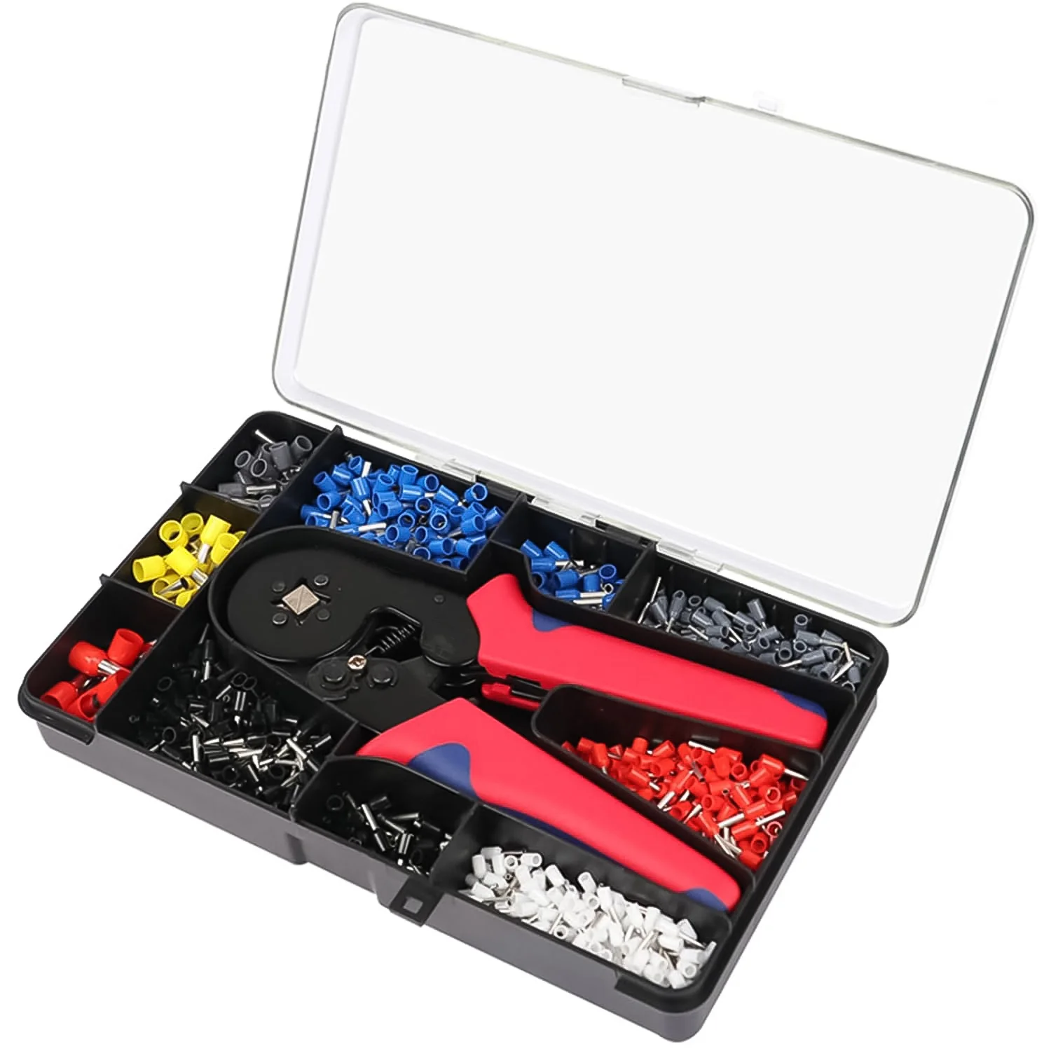 Wire Ferrule Kit with 1200PCS Wire End Ferrules & Crimper Plier - Image 5