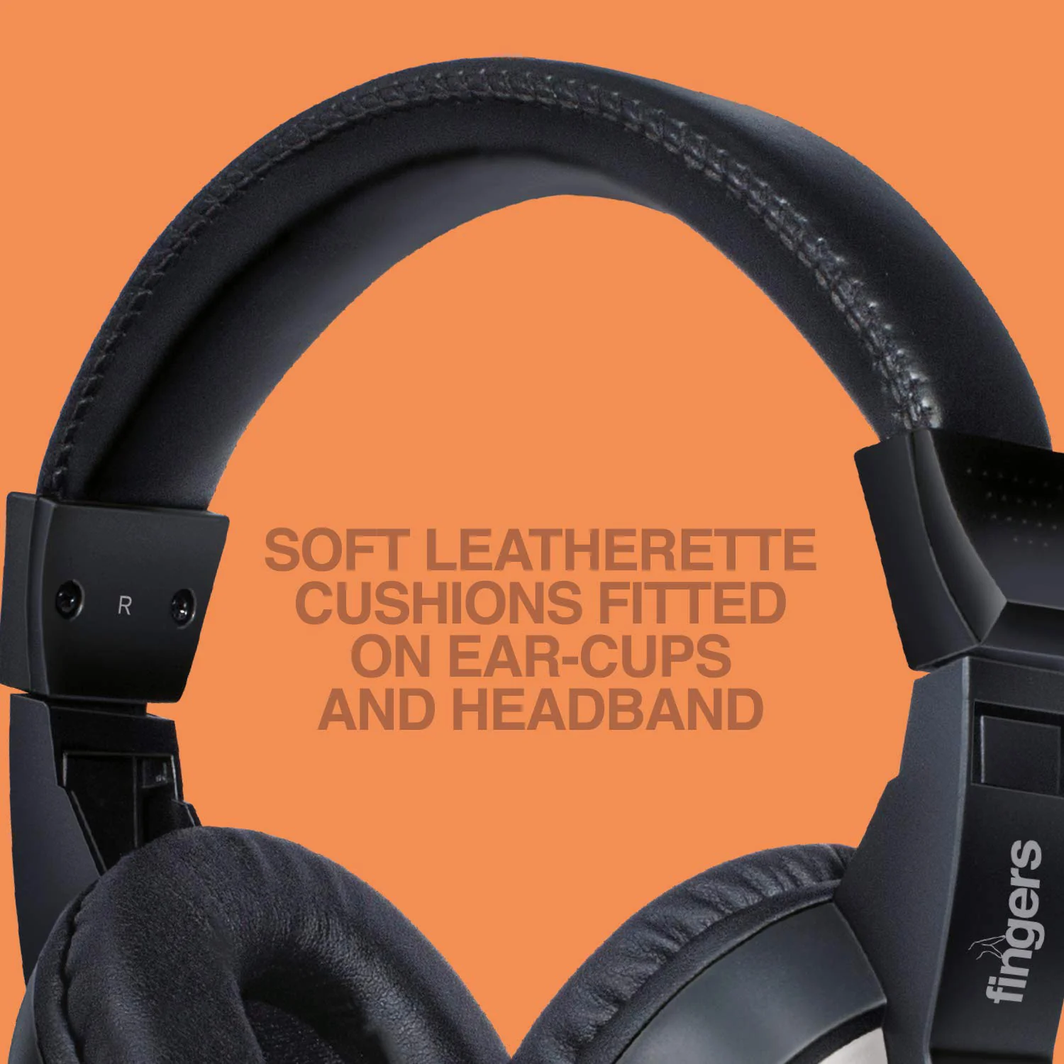 Wired Headset with Adjustable Headband & Noise-Isolating Mic Set - Image 4