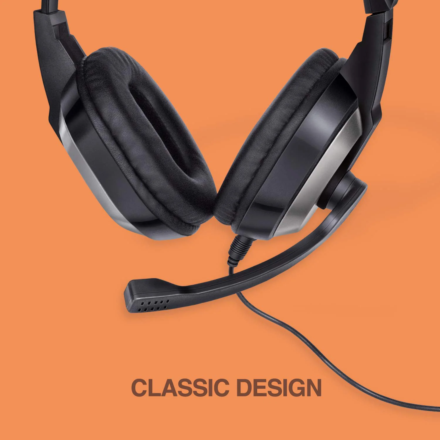 Wired Headset with Adjustable Headband & Noise-Isolating Mic Set - Image 6