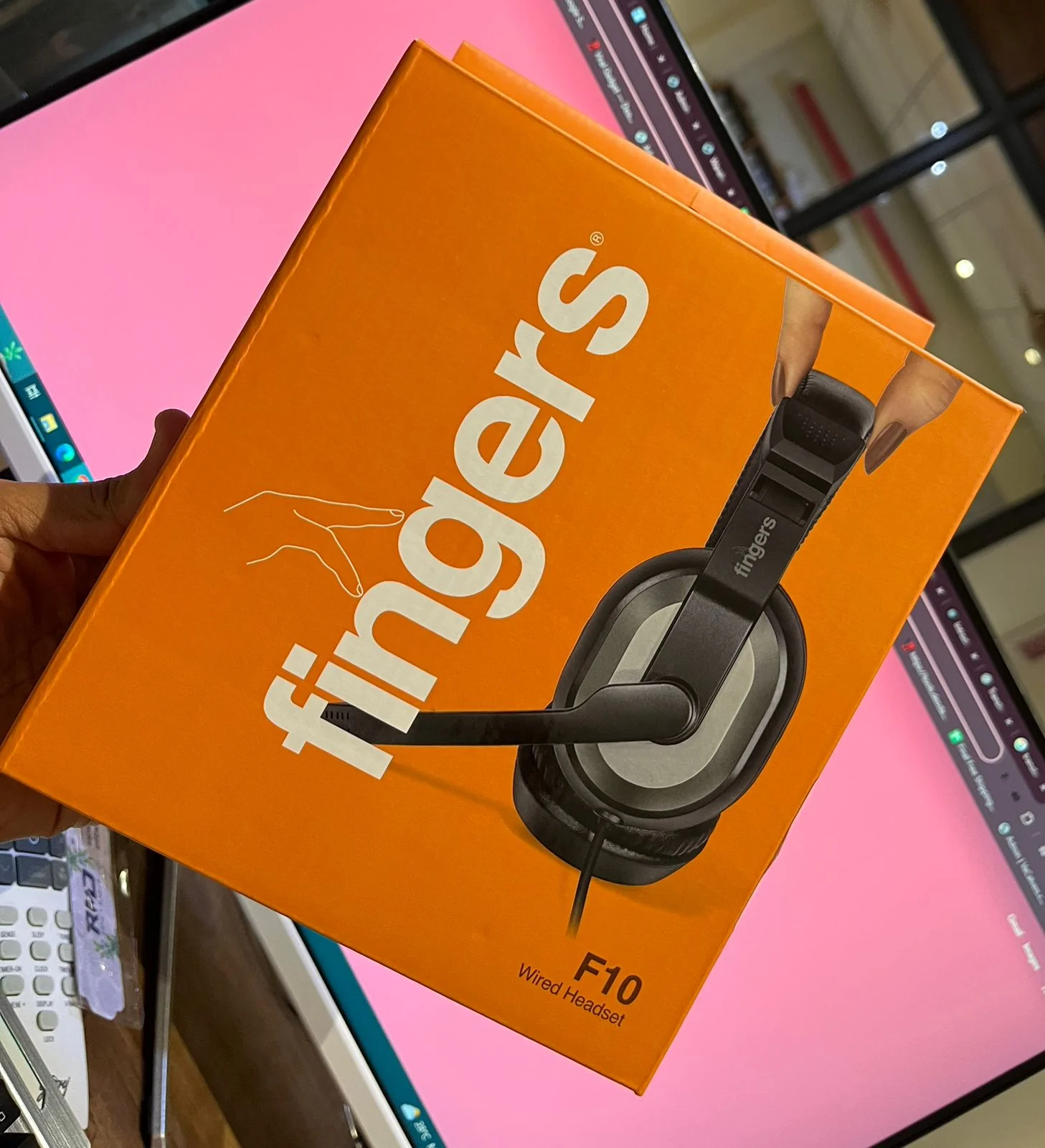 Wired Headset with Adjustable Headband & Noise-Isolating Mic Set - Image 9