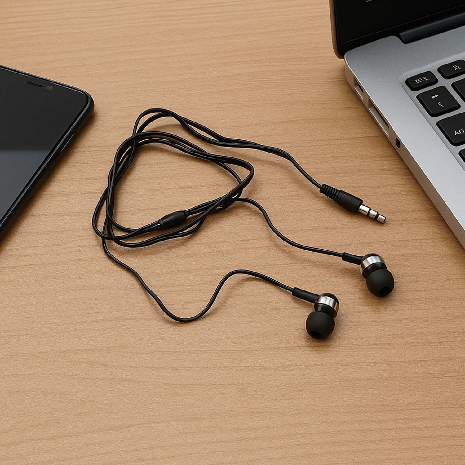 Wired Stereo Earphones with 3.5mm Jack (1 Pc / 1.2m Cable) - Image 7