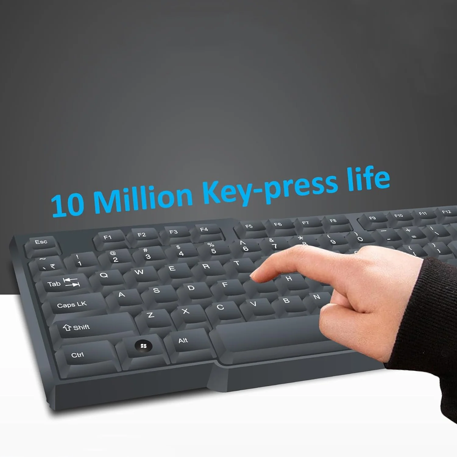 Wired USB Keyboard 104 Keys (1 Pc) - Image 5