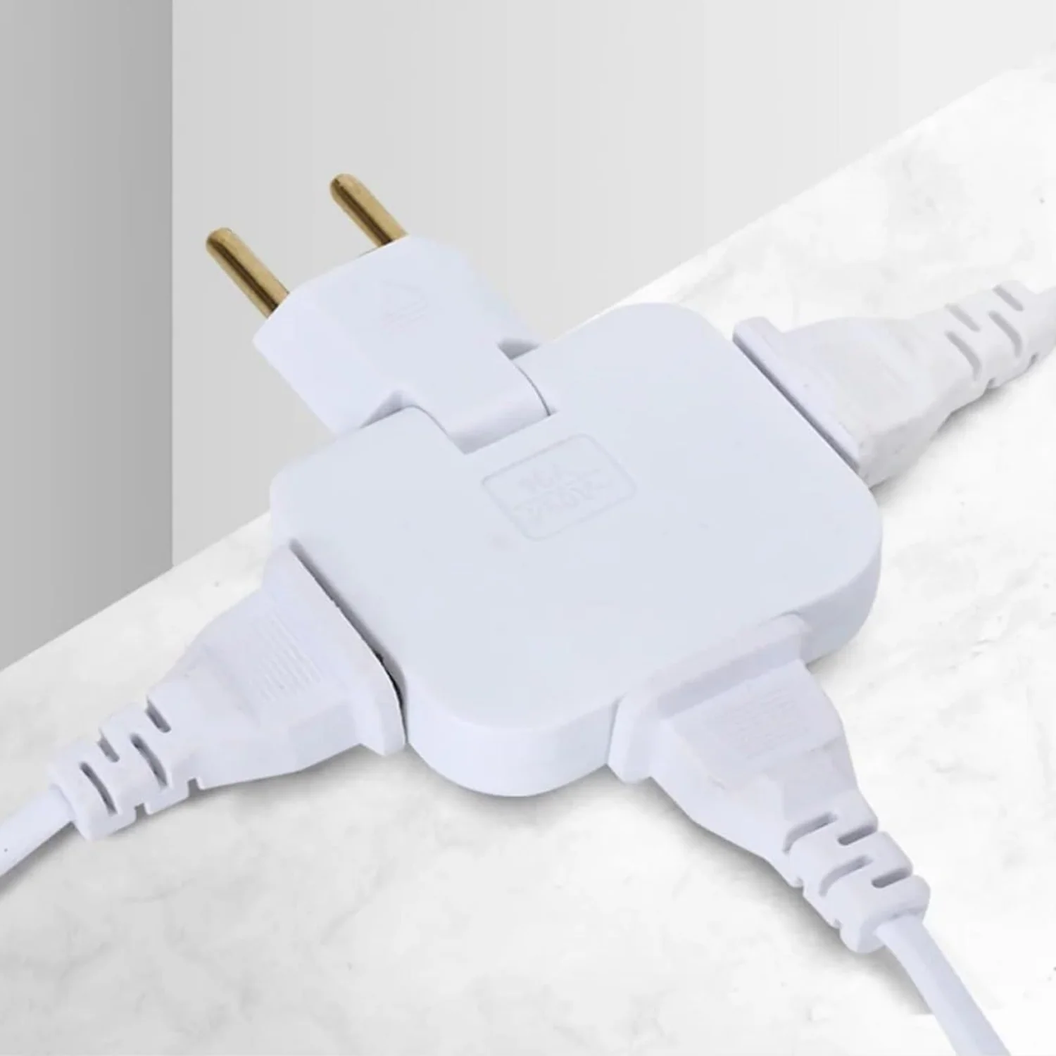 Wireless 3 in 1 Foldable Wall Plug Adapter / Socket / Converter (1 Pc) - Image 5