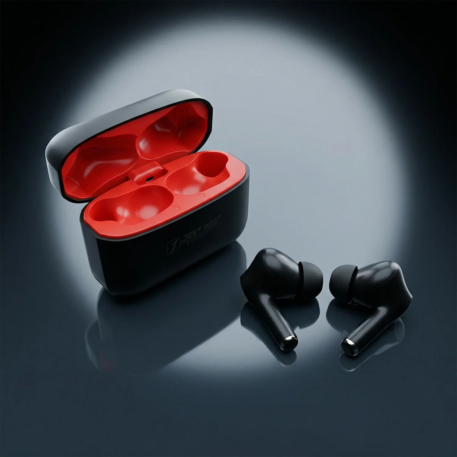 Wireless Bluetooth Earbuds with Charging Case Touch Control Deep Bass Earphones - Image 2