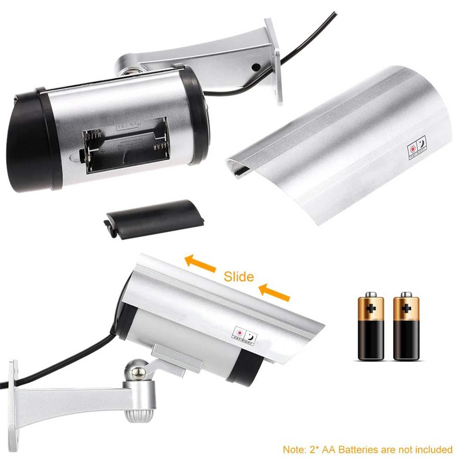 Wireless Security CCTV False Outdoor Fake Dummy Piece IR Camera - Image 6