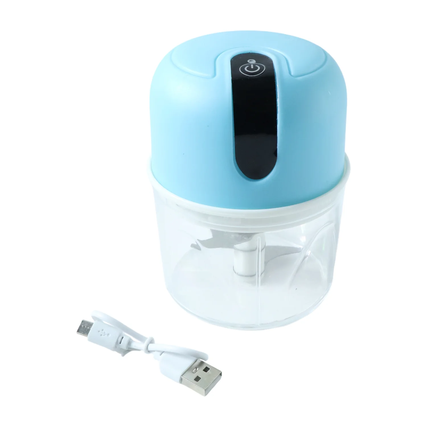 Wireless USB Rechargeable Mini Electric Garlic Machine / Chopper 3 Blades (300Ml) - Image 10
