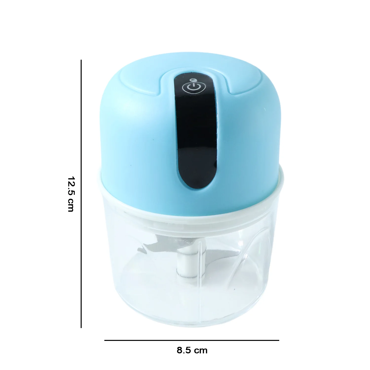 Wireless USB Rechargeable Mini Electric Garlic Machine / Chopper 3 Blades (300Ml) - Image 11